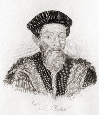 Sir John Cheke, 1514-1557 by Unknown